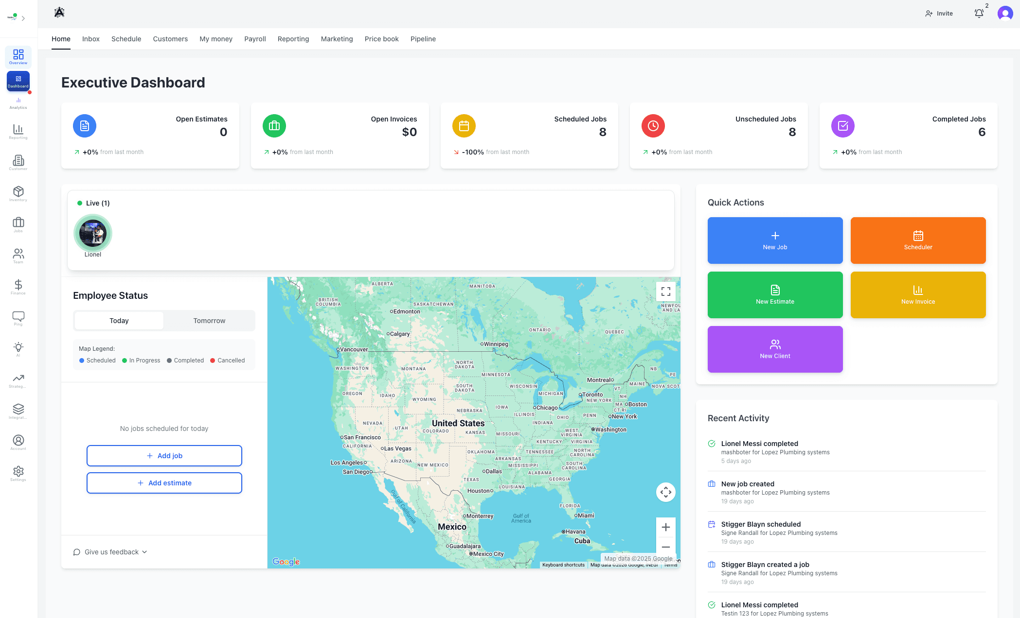 FieldTroop Dashboard